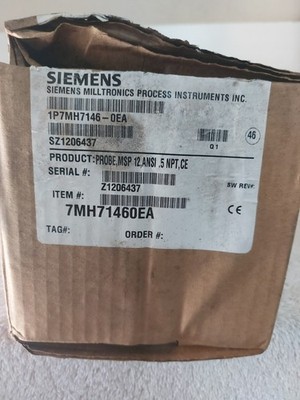 SIEMENS 7MH71460EA MILLTRONICS MSP-12 MOTION SENSING PROBE
