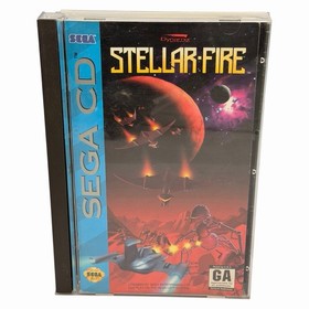 Stellar-Fire (Sega CD, 1993) Authentic CIB Complete w/ Man + Reg Card Tested