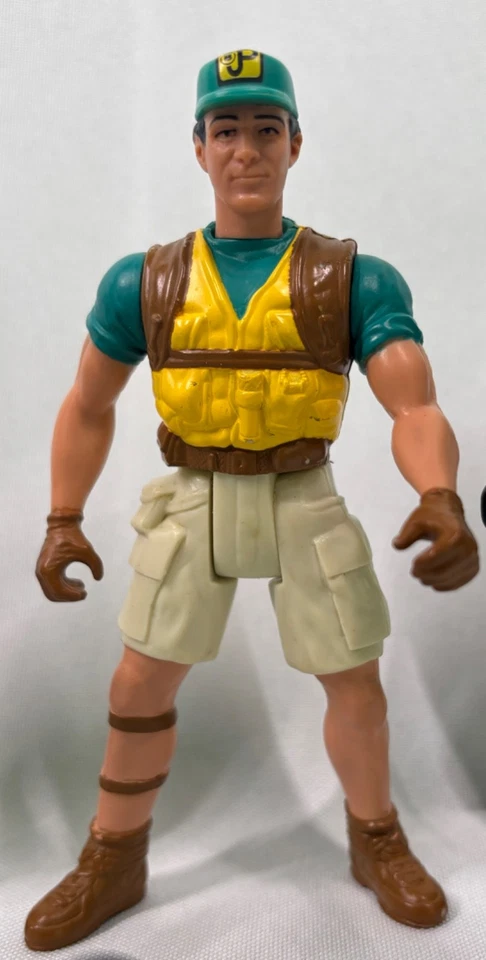 Lote de figuras de acción Jurassic Park Kenner: Eddie Carr, Nick VanOwen, Ian Malcolm  Foto 4 de 4