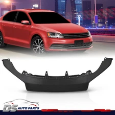  Fit For 2015-2018 Volkswagen Jetta Front Black Air Dam Deflector Lower Valance