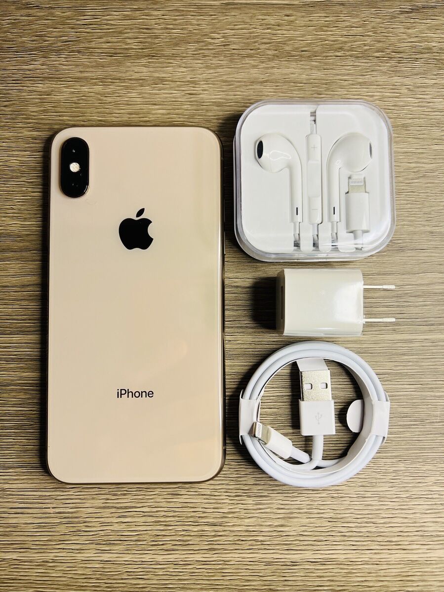 Apple iPhone XS - 64GB - Gold (Unlocked) A1920 (CDMA + GSM)