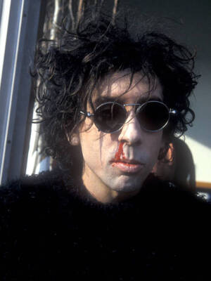 Tim Burton during Tim Burton's ''The Nightmare Before Christmas'' .. Old Photo 21