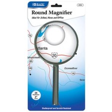 Magnification Handheld Magnifier Magnifying Glass Handle 4 inch 4"