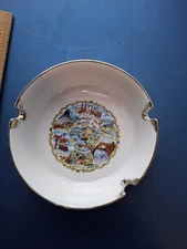 Gold Rimmed 1974 Spokane Washington Expo 74 World's Fair  Souvenir Ashtray
