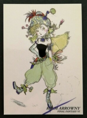 Final Fantasy FF6 Art Museum Card 