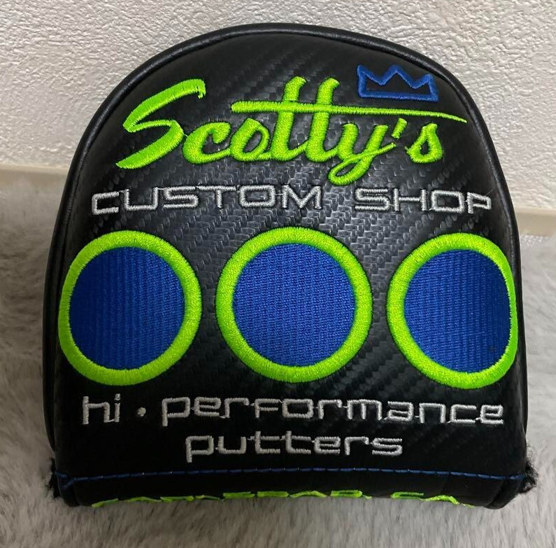 Scotty Cameron 2009 Custom Shop Select Lg Mallet Turbo Lime Headcover Rare