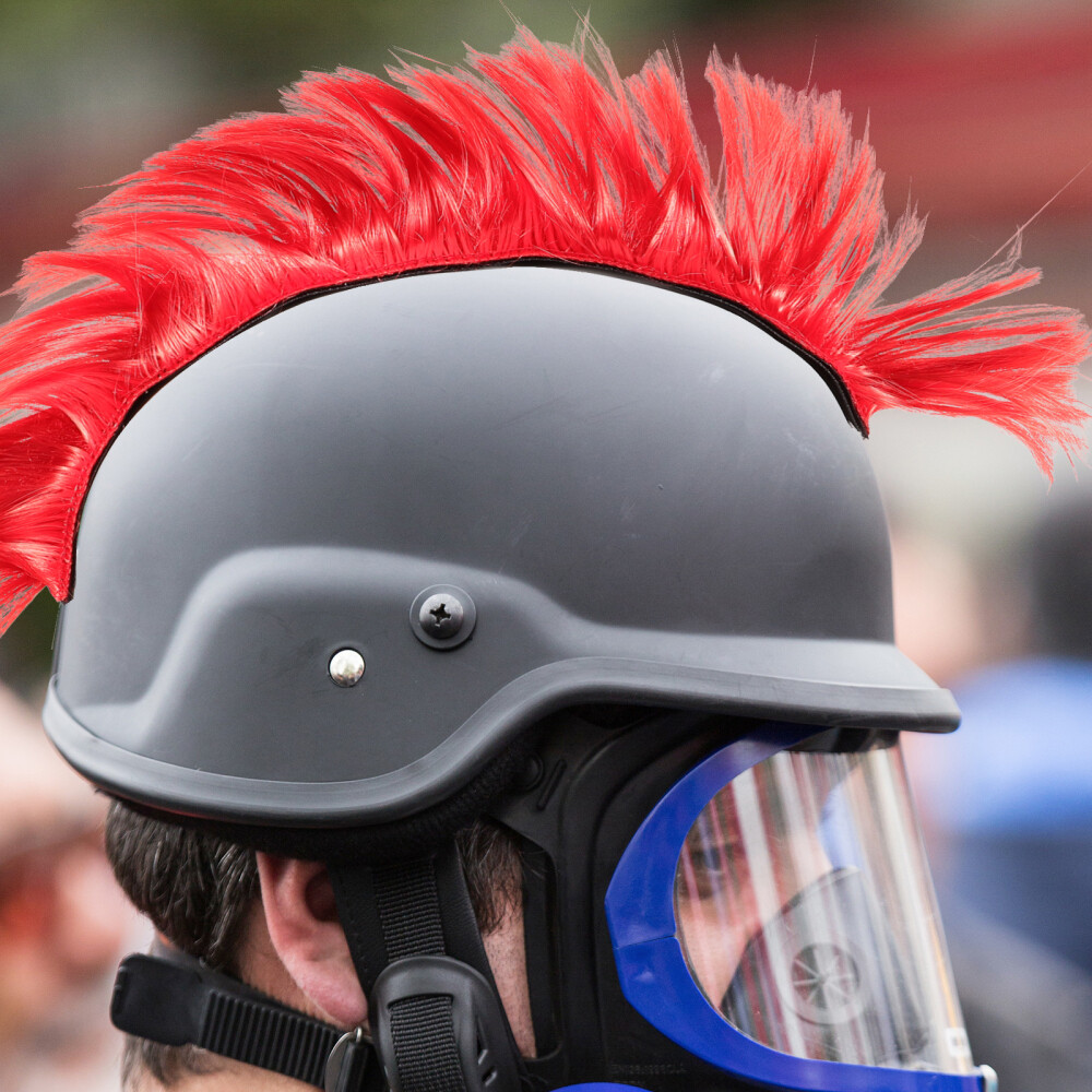 Sticky Helmet Decor Snowboard Wig Motorcycle Decoration Crest | eBay