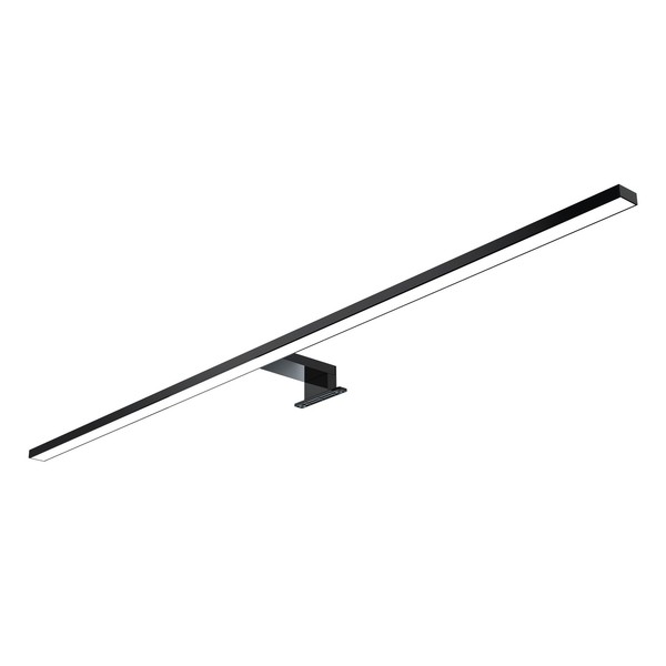 Kalb | 100Cm Led Badleuchte Spiegellampe Spiegelleuchte 230V 4000K, Schwarz-image