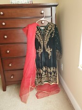 Pakistani Velvet Formal Suit