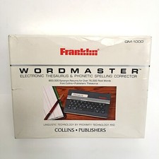 Franklin Wordmaster QM-1000 Electronic Thesaurus  Phonetic Spelling Corrector