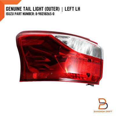 PAIR TAIL LIGHT REAR LAMP FIT ISUZU MU-X MUX SUV 13-17 8982182650 