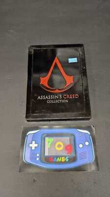 Assassin's Creed Collection RARE Black Red Steelbook Variant Case only No Game