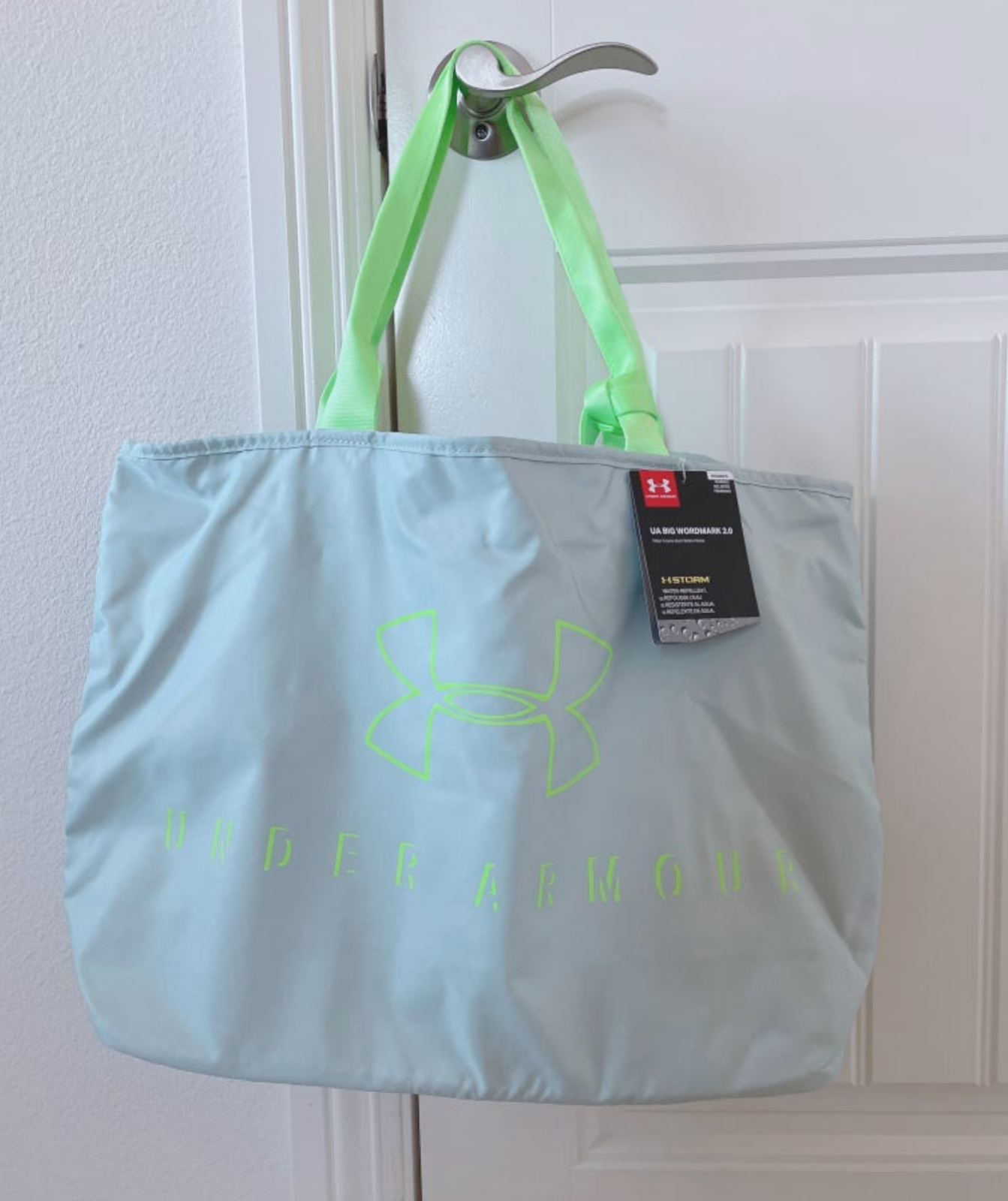 NWT Under Armour UA Big Worldmark Tote Green, Large