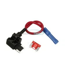 12V TAP Adapter Car Add-a-circuit Fuse Micro ATM APM Auto 10A Blade Fuse Holder