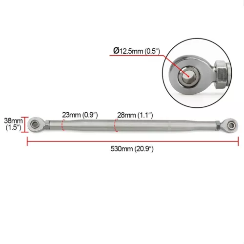 Front Traction Control Tie Bar Kit Fit for Honda Civic 92-95 Acura Integra 94-01 - Bild 5 von 11