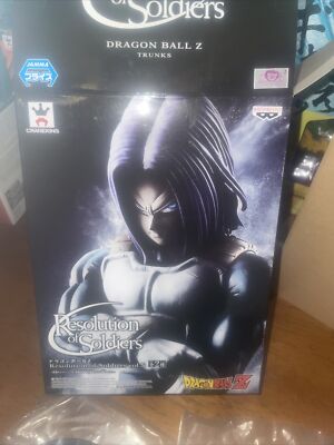 Dragon Ball Z Banpresto 2017 Resolution Of Soldiers Trunks Figure Vol 5 DBZ READ