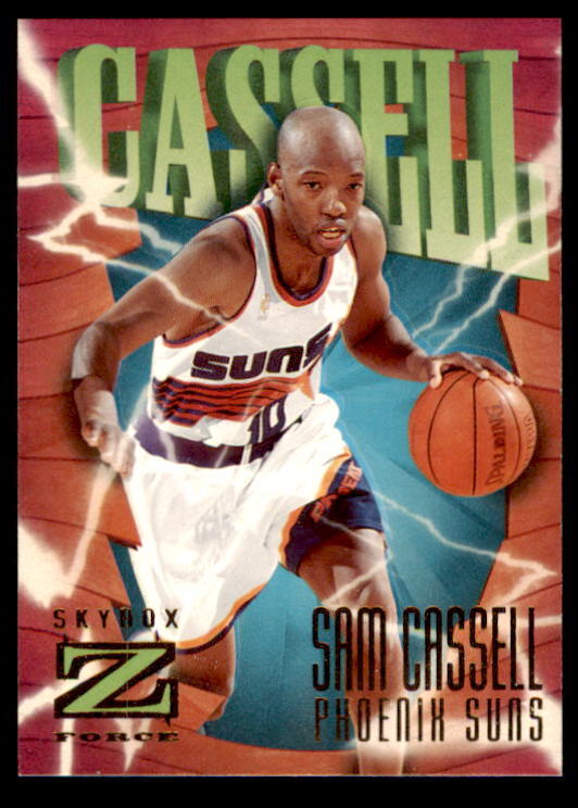 1996-97 Z-Force Phoenix Suns Basketball Card #125 Sam Cassell | eBay