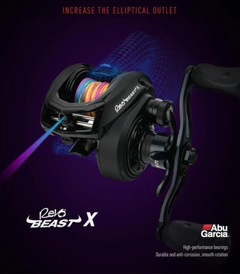 Abu Garcia REVO BEAST X Low Profile Baitcast Fishing Reel | eBay