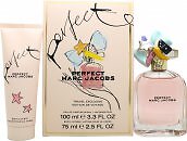 Marc Jacobs Perfect 2 Piece Gift Set 3oz EDP and 2.5oz Body Lotion 