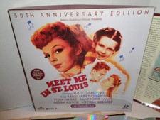 Meet Me In St. Louis, 3 Laser 12" Disc Set, 50th Anniversary, Missing CD