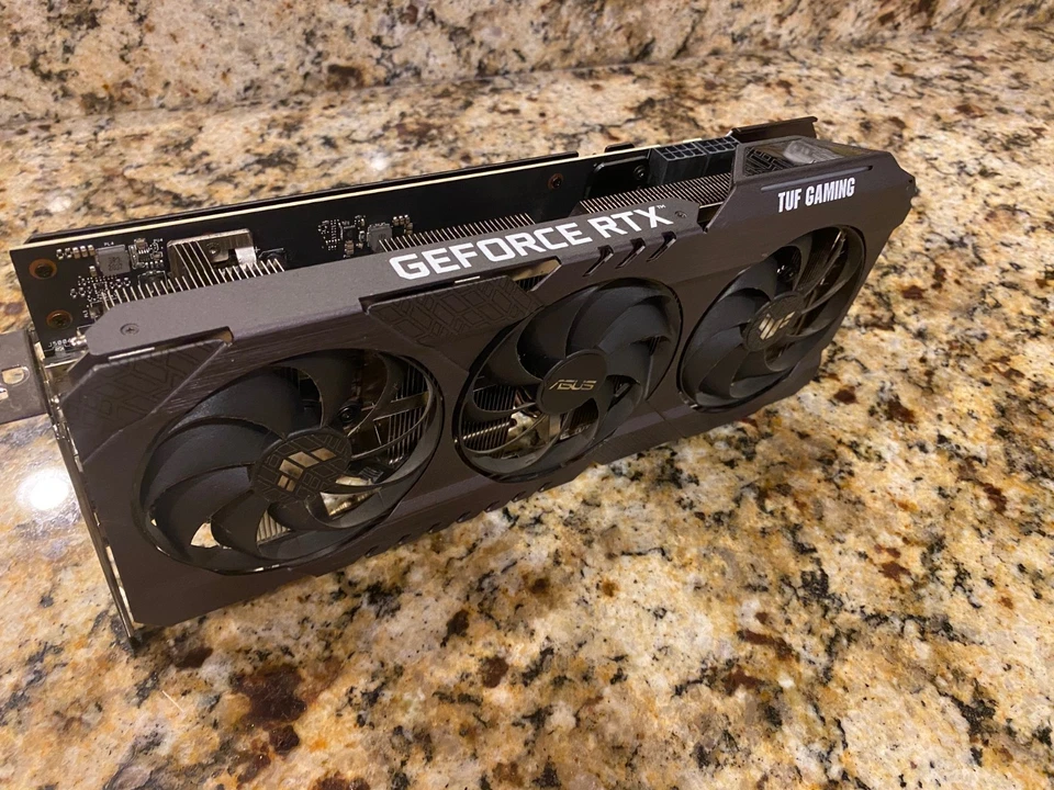 ASUS TUF GeForce RTX 3070 OC 8GB GDDR6 Graphics Card GPU - TESTED (see photos) - Image 2 of 4