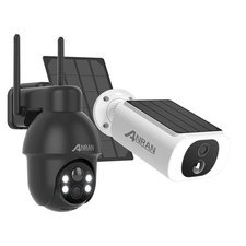 ANRAN 3K Solar Battery Outdoor Security Camera Wireless 5MP Color Night Vision