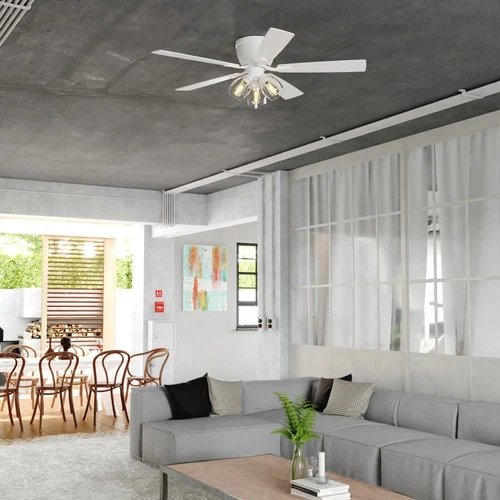 Vaxcel Lighting F0116 Brayton 52" 5 Blade 3 Light Indoor Ceiling - Black - Picture 8 of 12