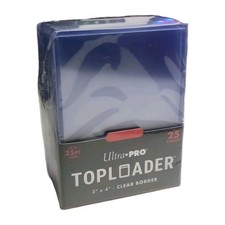 Ultra PRO 3" x 4" Regular Toploader - 25 Pack