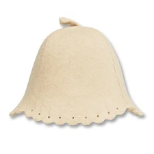 Wool Sauna Hat for Men and Women Felt Banya Hat for Men Finnish Sauna Cap for...