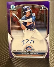 Diego Mosquera Auto Purple 1st Bowman 78/250