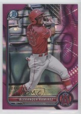 2022 Bowman Chrome Prospects Fuchsia Lava Refractor /199 Alexander Ramirez 11jv
