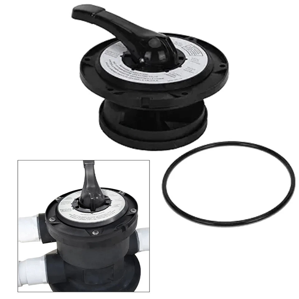 ABS Valve Cover Filter Valve Cover Pool Maintenance Non-deformation Design - Image 3 of 4