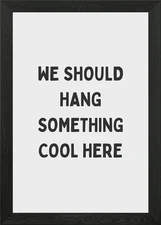 Add Humor to Your Space Framed Wall Art Poster Canvas Print Picture