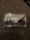 1 German Silver Buffalo Bar