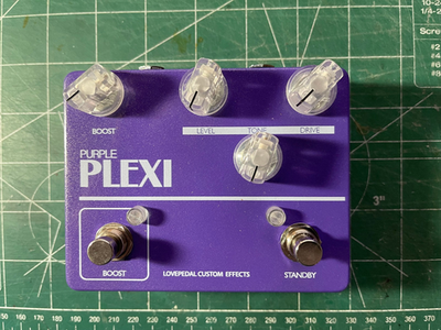 LOVEPEDAL PURPLE PLEXI PLUS BOOST PEDAL | eBay