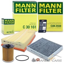 1x MANN-FILTER INSPEKTIONSPAKET FILTERSATZ A FÜR FORD MONDEO 4 1.6 TDCi 11-14