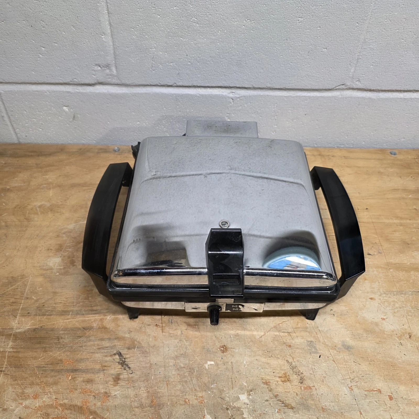Mirro-Matic Waffle Iron & Sandwich Grill #M-0345-50, Tested & Working Condition