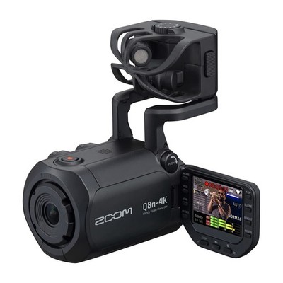 ZOOM Q8n-4K Handlicher Videorecorder 4K Hohe Qualität Videoaufnahme Live...