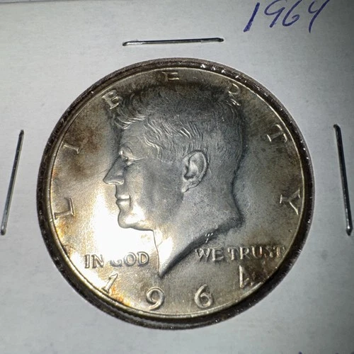 Uncirculated 1964 Silver Kennedy Half Dollar