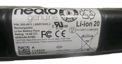 New Authentic Genuine Battery for Botvac D3 D4 D5 D6 D7  205-0011 4200Mah  945-0