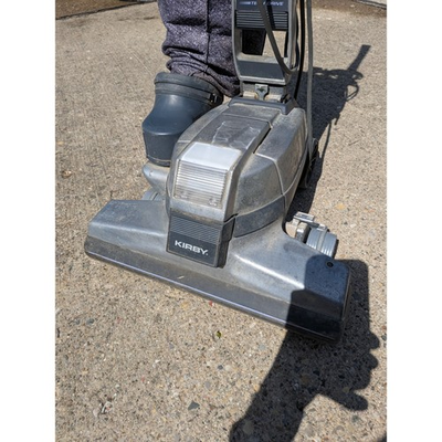 #ad #ad Kirby G4 Tech Drive Upright Vacuum Cleaner Micron Magic Silver Gray Tested $153.86