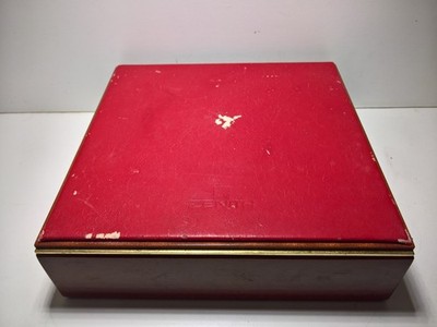 ULTRA RARE ZENITH CHRONOMASTER WATCH BOX CIRCA 200s poor condition 1