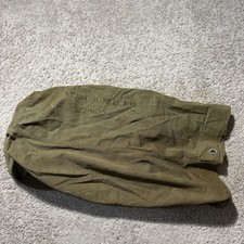 WWII Type US U.S. Army Canvas Duffel Bag w/ Name Serial Stenciled 1945 Champion
