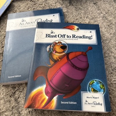 All About Reading Level 1 Teacher Manual, activities book black & white  AAR