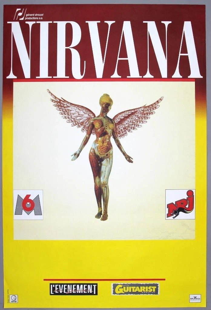 Preços baixos em Cartazes de Nirvana Original | eBay