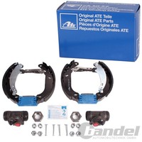 ATE BREMSBACKEN-SATZ Hinterachse Passend FÜR Peugeot 206 206+ | 03.0520-6520.3