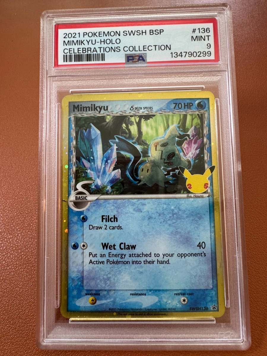 Mimikyu SWSH136 SWSH: Sword & Shield Promo Cards for sale | eBay