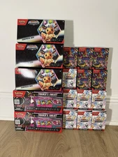 Empty Lot Pokemon Booster Bundles (PRE & PFL )+ 3 Surprise Boxes + 2 Trainer's..