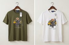 Polo Ralph Lauren Men's Polo Bear T-Shirt white or green