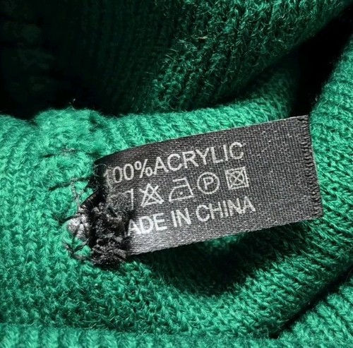 Kawasaki Green Beanie Hat Kawasaki Skull Cap Hat - Afbeelding 8 van 8
